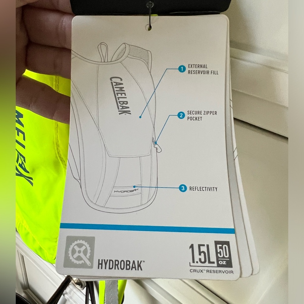 CamelBak Safety Yellow/Navy 2.0 Hydration Pack - Picture 14 of 14